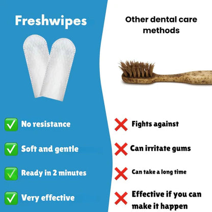 FreshWipes Kit - Protects Against Dental Diseases